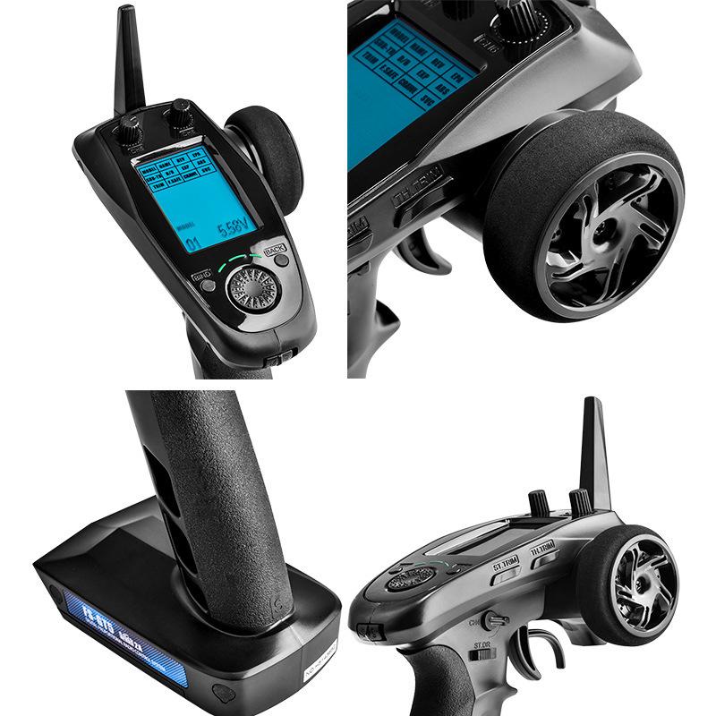 Flysky Fs-Gt5 2.4G 6Ch Afhds Rc Transmitter With Fs-Bs6 Receiver For Rc Car Crawler Boat Vehicle Rc Model Car Parts