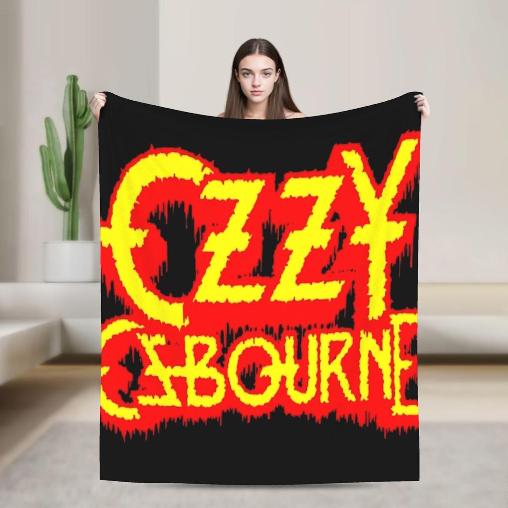 Ozzy Osbourne Blanket Quality Soft Bedding Throws Autumn Kids Bedroom Fluffy Bedspread