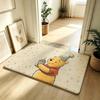 Classic Cartoon-W-wInnie The Pooh-S Kawaii Carpet Bathroom Anti-slip Mat Door Mat Home Decoration Mat Entrance Scratch-resistant