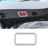 2PCS Rear Door Switch Cover Trim Matte Silver Tailgate For Benz GLK 2009-2015