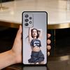 S-Singer M-Maria B-Becerra Soft Silicone Black Cover Phone Case For Samsung Galaxy A73,A72,A71,A70,A53,A52,A51