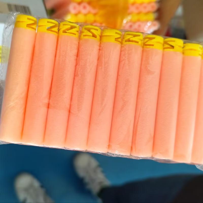 Hollow Soft Hole Head 72cm Refill Toy Bullets Eva Material Toy Accessories