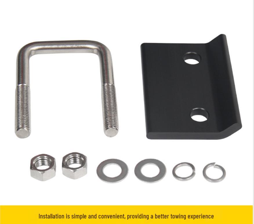 Tow Arm Hook Stabilizer: Anti-Shake and Noise-Reducing Fastener for American Square Mouth Towable RVs.