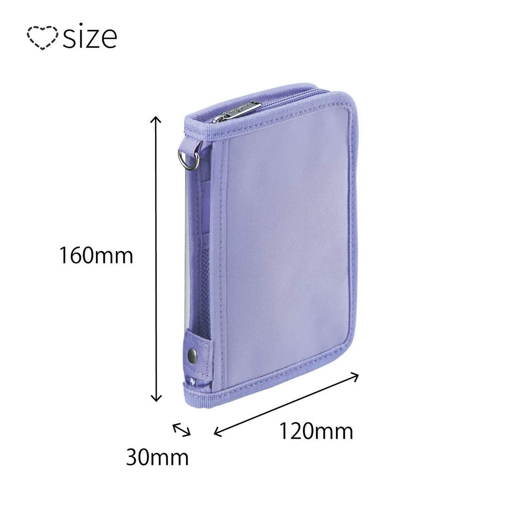 Lihitlove Myfa Trading Card Axta Oshikatsu Decoration Pouch Mini Powder Blue A3301-14