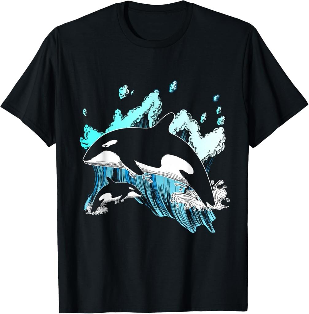 Killer Whale Ocean Lover Gift Idea Unisex Boys Kids Orca Gift Unisex Tshirt