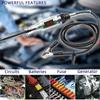 5V-90V Automotive Digital Voltage Circuit Tester Voltage Test Long Probe Pen Circuit Detection Diagnosis and Maintenance Tool