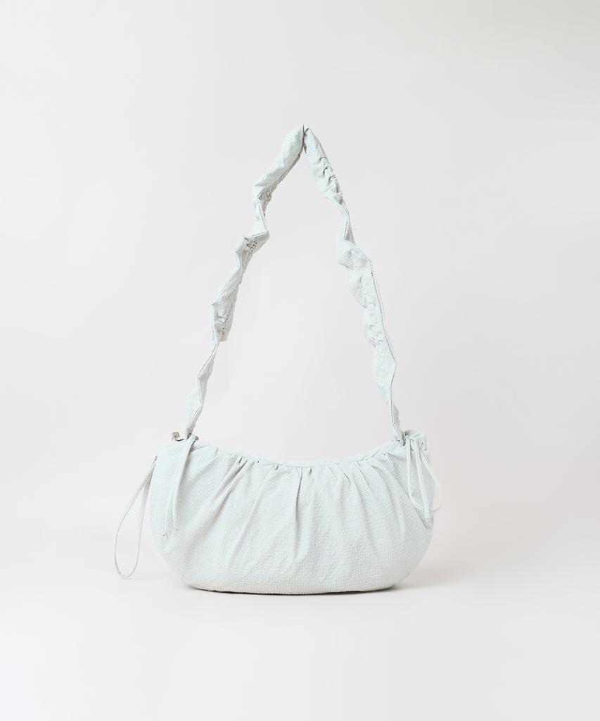 Spao Seersucker Shirred String Hobo Bag_Spakga9A71
