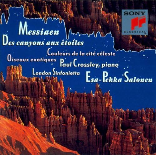 

CD ESA-PEKKA SALONEN, LONDON SINFONIET - Messiaen: From the Canyons to the S SRCR94745 SONY Japan Classical Used