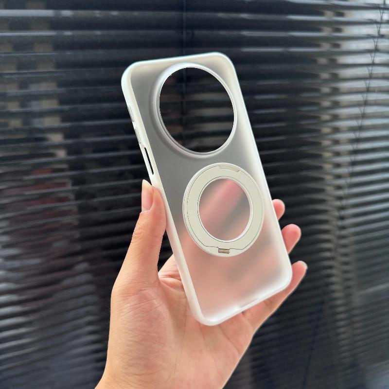 For Huawei Mate 80 Pro Max Case New Clear Fashion Magnetic Bracket Non-slip Shockproof Phone Protect Cover For Mate 80 Pro Shell