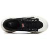 FILA Bread Comfortable Versatile Low-Top Canvas Shoes Women sneaker Black White F12W221318FBG