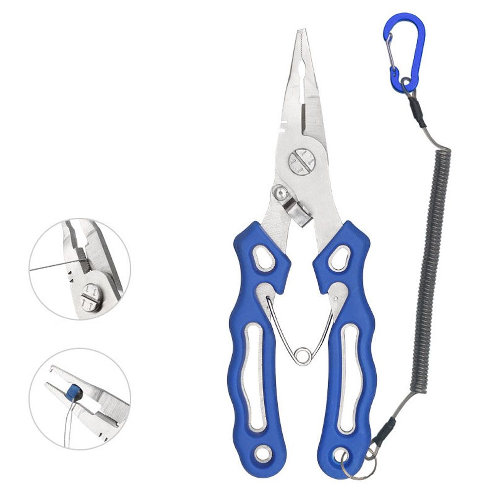 

Tool Fishing Tackle Split Ring Pliers Hook Remover Line Cutter Fishing Pliers Fishing Line Cutter
