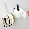 Kitchen Paper Towel Holder Wall-Mounted Self-Adhesive Roll Dispenser For Paper Film Cloth Kitchen Bathroom Hardware Accessories