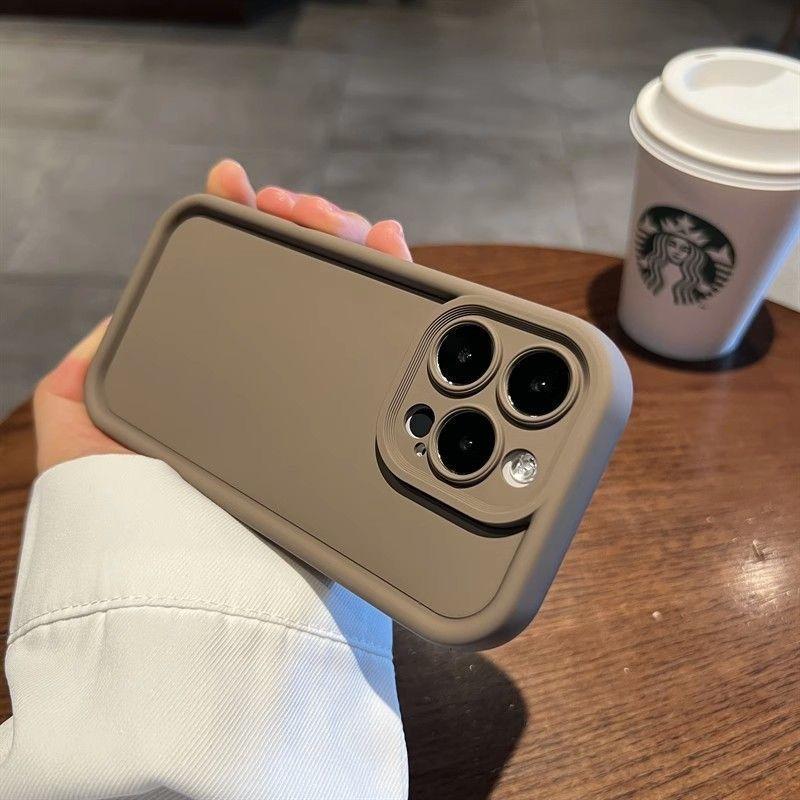 Candy Color Soft Shockproof Skin Feel Silicone Phone Case For Apple iPhone 16 15 14 13 12 11 Pro Max 7 8 Plus 16e Funda Cover