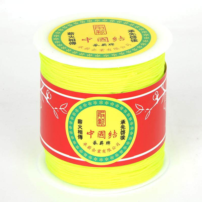 91-274Meter Cotton Cord Nylon Cord Thread String DIY Beading Braided Bracelet Jewelry Making