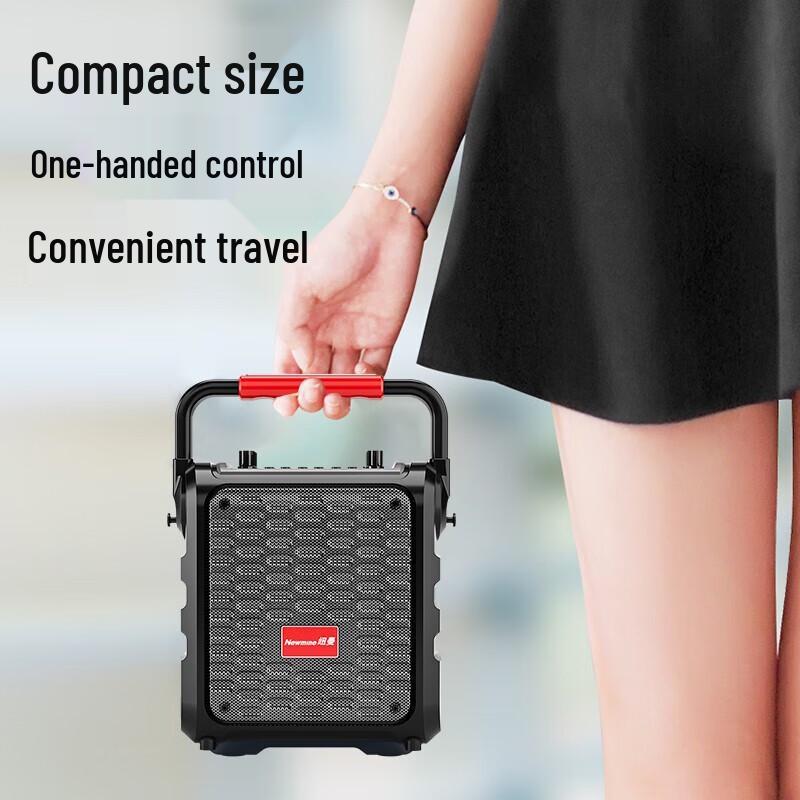 Newsmy K77 Portable Outdoor Sound Card Speaker