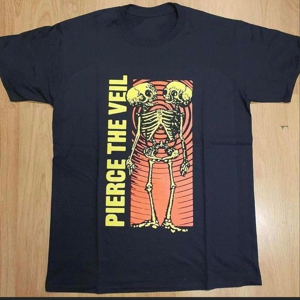 Хлопковая футболка группы Pierce The Veil, унисекс, для концерта, S-5XL, репринт DO796, унисекс футболка XL