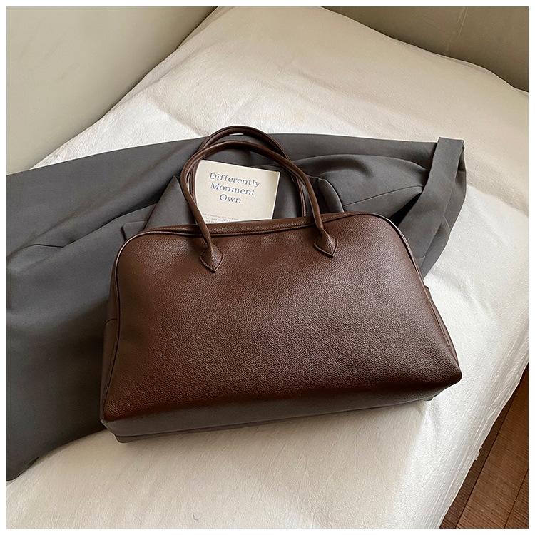 

Ретро и Модная Женская Сумка-мессенджер подмышку, Элегантная и Индивидуальная, Вместительная Сумка-тоут для Ручной Носки without pendant кофейный