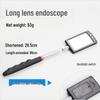 Retractable LED Inspection Mirror with Square Mirror for Undercarriage and Rearview Checks