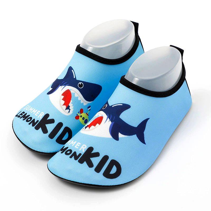 Children's Quick-Dry Non-Slip Water Shoes - Breathable Soft Sole for Beach, Water Park, Creek, and Yoga.