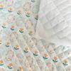 0.5m/1m Pure Cotton Korean Rabbit Print Quilted Cotton Fabric for Sewing Vests Pet Clothes Cotton Coats Handmade DIY Fabrics