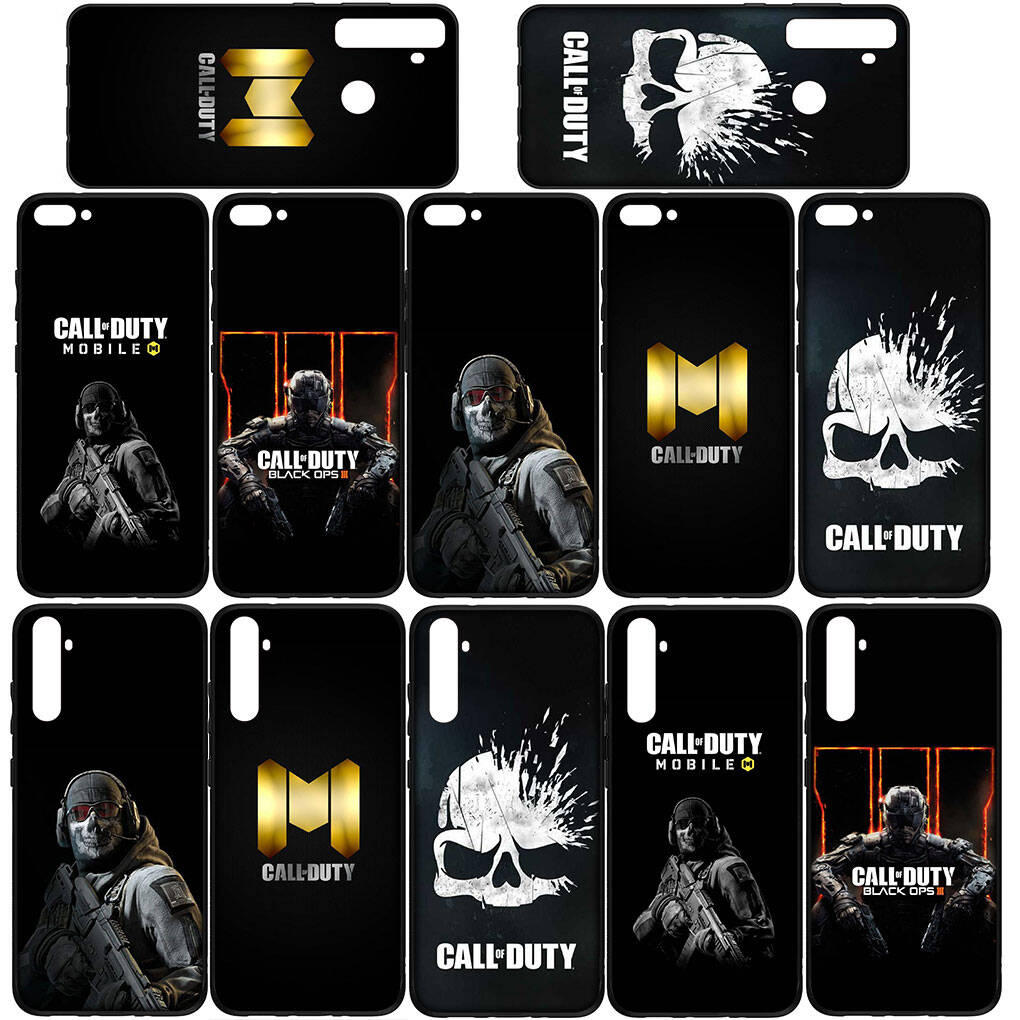 for Motorola Moto Edge 70 60 50 G54 G86 Samsung Galaxy S25 iPhone 17 16 15 Xiaomi Redmi Note 14 13 Pro Max Phone Case Cartoon Call of Duty Cover