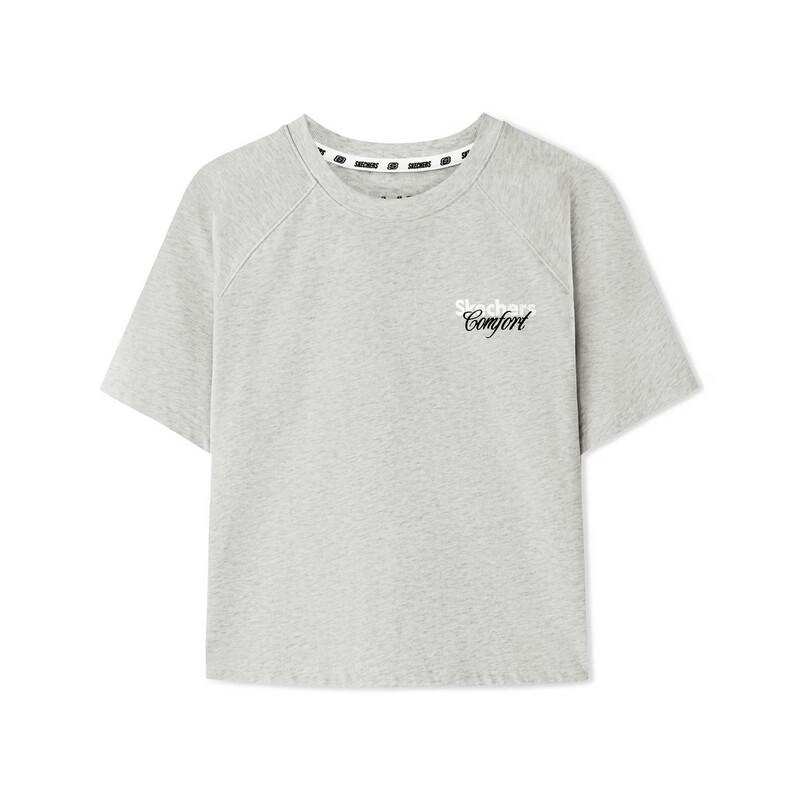 Skechers Women s Fashion Casual Short Sleeve Tee L