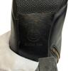 CHANEL short COCO Mark Matrasse leather boots black leather Used
