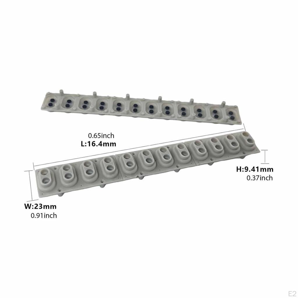 5x Conductive Silicone Strip Pads for Keyboards – Professional, And Lightweight Replacement Parts