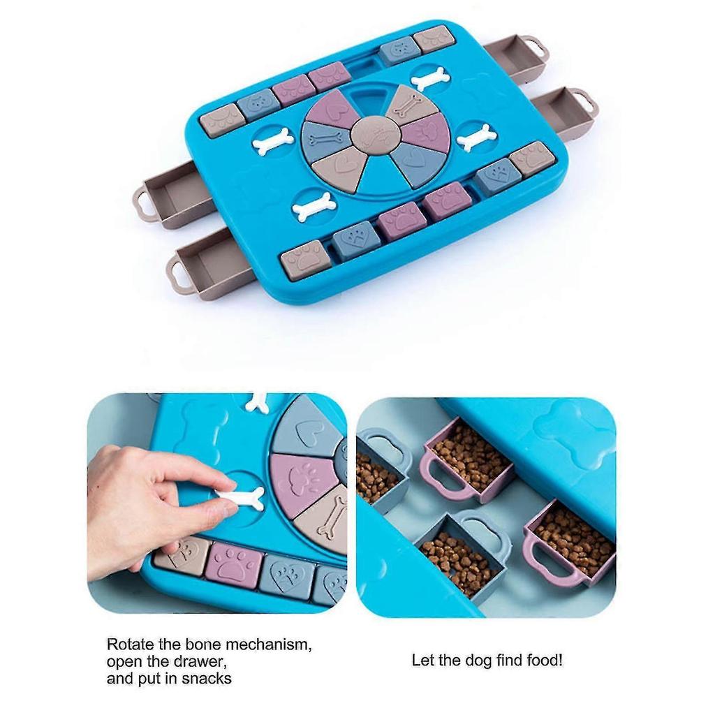 Foraging Toys Interactive Toy Pet Slow Food Bowl Fun Bite-resistant And Anti-boring Game Plates