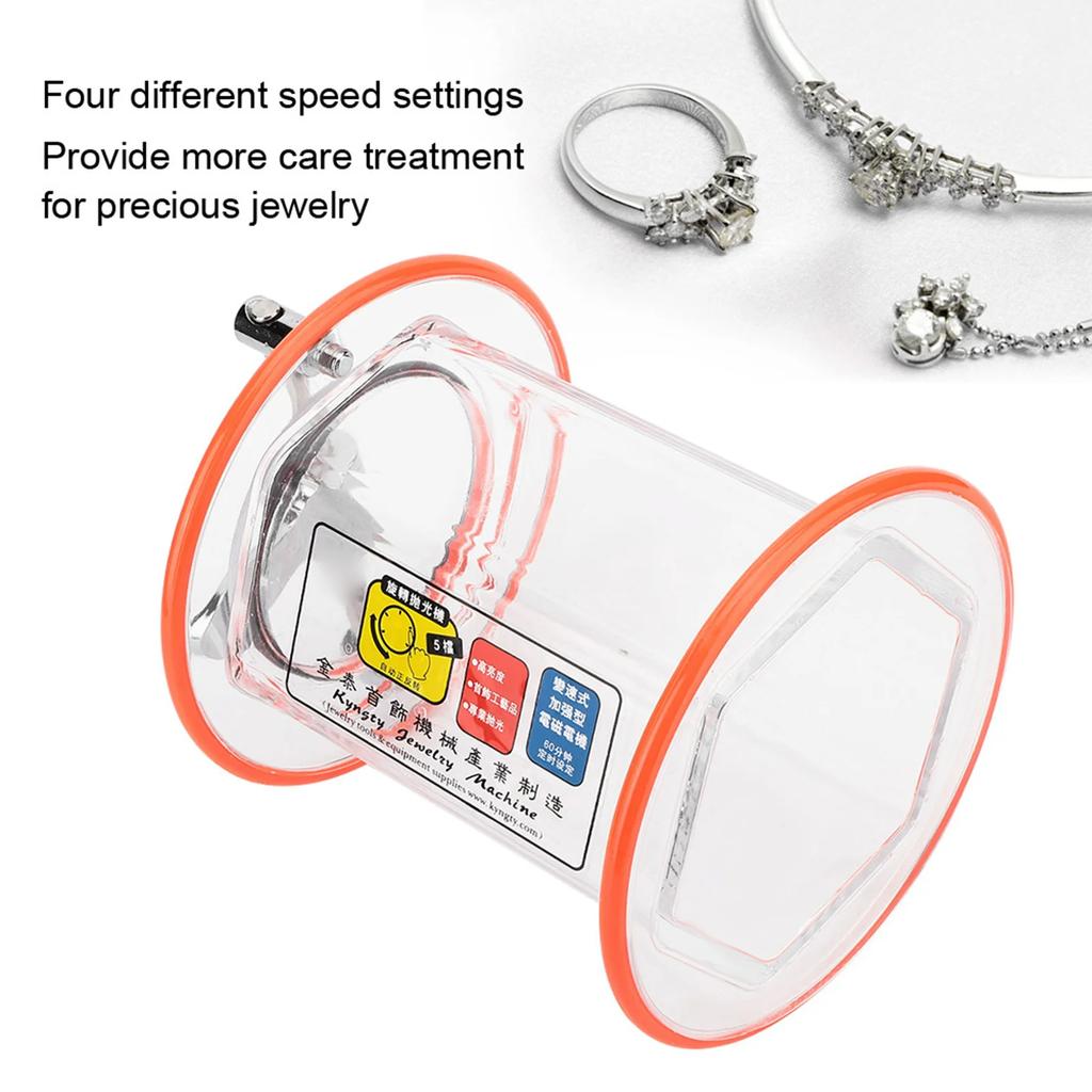 KT-2000 KT-6808 3kg 5kg Drum Rotary Tumbler Part Accessories Tumbler Barrel for Jewelry Polishing