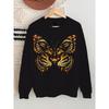 Fashion Women's Art Printed Sweatshirt 3D Print O-Neck Long Sleeve Tops Summer Casual Women's Clothing Apparel Y2K Streetwear