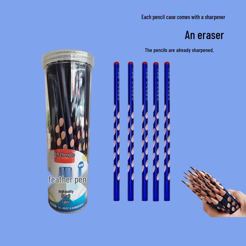 

Personalized HB Triangular Pencil for Children: Writing Aid with Engraving and Anti-Lost Features HB