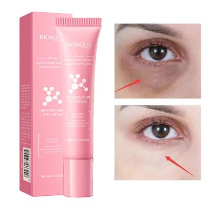 Nicotinamide Eyes Cream Dark Circles Fading Eye Bags Eye Hyaluronic Acid Moisturizing Serum Against Puffiness Eye Care Gel