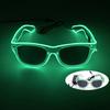 Nuovi Occhiali Stile Cyberpunk Cool Decorazione Luminosa per Feste Occhiali da Sole LED Luminosi Illuminazione Bar Rave Musica Festa da Ballo
