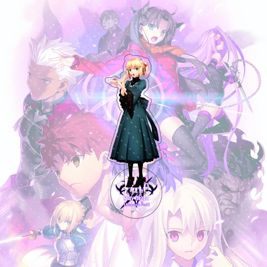 Anime Fate/stay Night 15cm Acrylic Fate/Grand Order Stand Model Characters Desktop Model Stand Ornament Collection Gifts