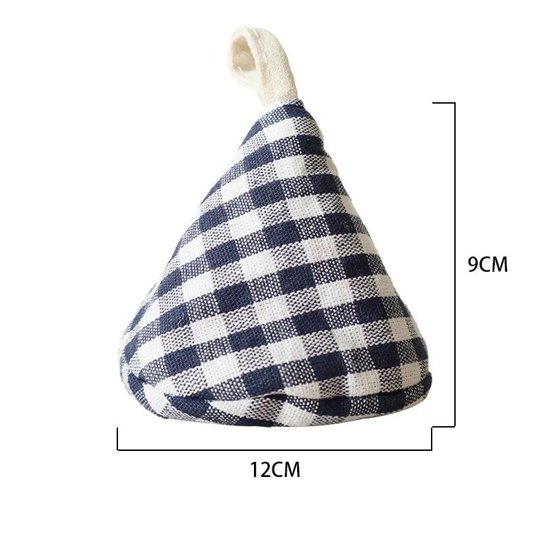 1PC Cute Cartoon Oven Mitts Triangle  Cotton Baking Insulation Microwave Heat Resistant Non-slip Gloves Handschoen Hand Clip