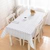 Waterproof Oilproof Tablecloth Rectangula Grid Tablecloth New Table Cover  Home Kitchen