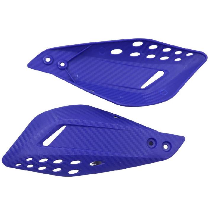 LINGQI Carbon Fiber Texture Universal Handlebar Protector Handguard Fit for Dirt Bike Front Brush Guard Bar Handle Protector