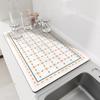 Super Absorbent Kitchen Dish Drying Mats Non-slip Coffee Drain Pad Quick Dry Tableware Kitchen Faucet Placemat Dinnerware
