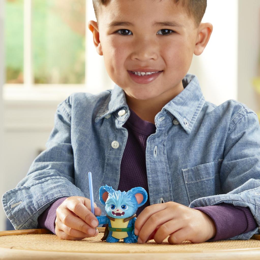 STAR WARS Young Jedi Adventures Nubs Action Tall Preschool Toy for Boys Girls Figure, 3-inch Toy, 3-Year-Old &