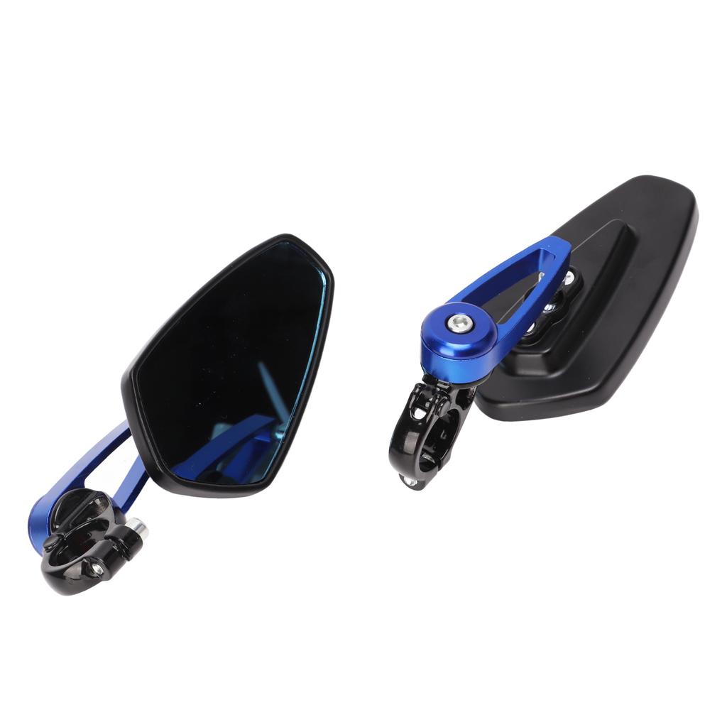 Pair Motorcycle Rear View Mirrors Handlebar End Mounted Replacement for Suzuki B King GSF1250 GSF600 Street Bike