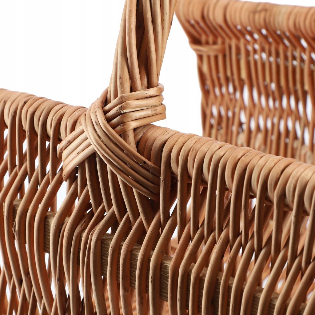 KADAX Wicker Basket For Firewood