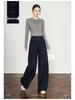 Damen Weite Hosen mit Hoher Taille - Retro Lockerer Schnitt, Schlankmachender Bananenstil für Frühling/Herbst