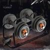 Dumbbell Storage Stand Rack Professional Non-slip Strong Load-bearing Strengthened Space-saving Place Barbell Fitness Standing Type Gym Accessories