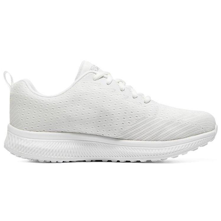 Skechers Go Run Consistent Fashionable Versatile Mesh Low-Top Casual Running Shoes Women Sneaker White 128286-WHT