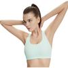 Saucony Full Coverage Tank Top Solid Color Moisture-Wicking Sports Bra Women Sports Bra Clear-Green SC1239088-5