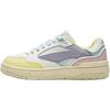 Li Ning Wave Lage top Skateboard Schoenen Dames Wit Geel AGCW162-2
