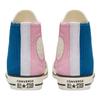 Converse Chuck Taylor All Star Everyday Versatile Non-Slip Abrasion Resistant High-Top Espadrilles Women's Blue Pink Stitching