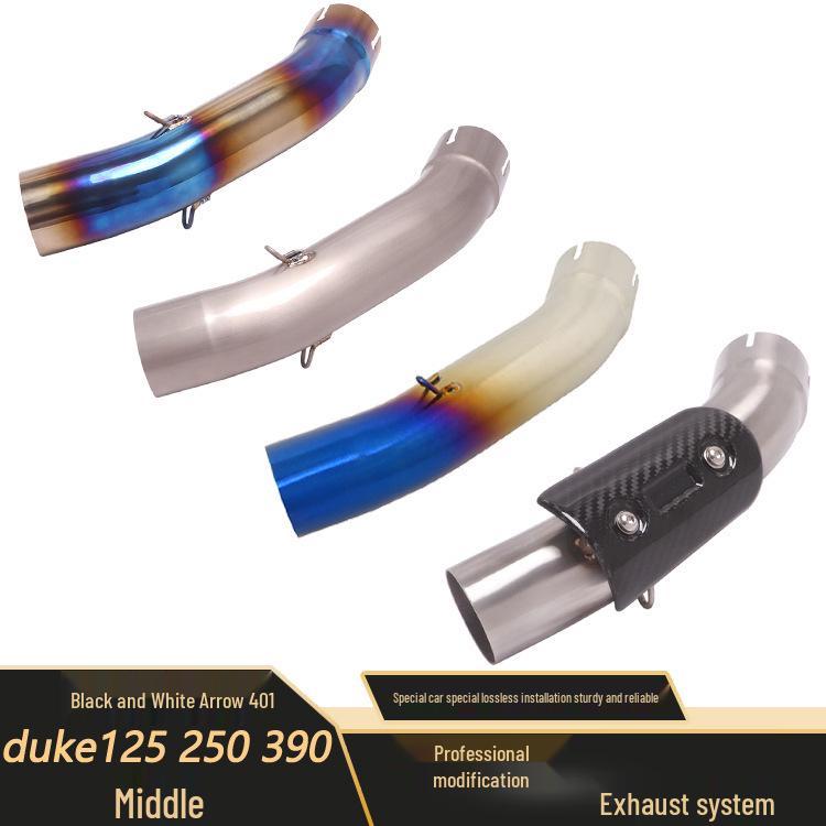 Compatible Exhaust Pipe for Husqvarna 401, KTM 390 ADV, Duke 250, RC390 (21-23 Models)
