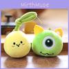 Adorable Orange Plush Doll With Short Fluffy Fur For Backpack Accessories